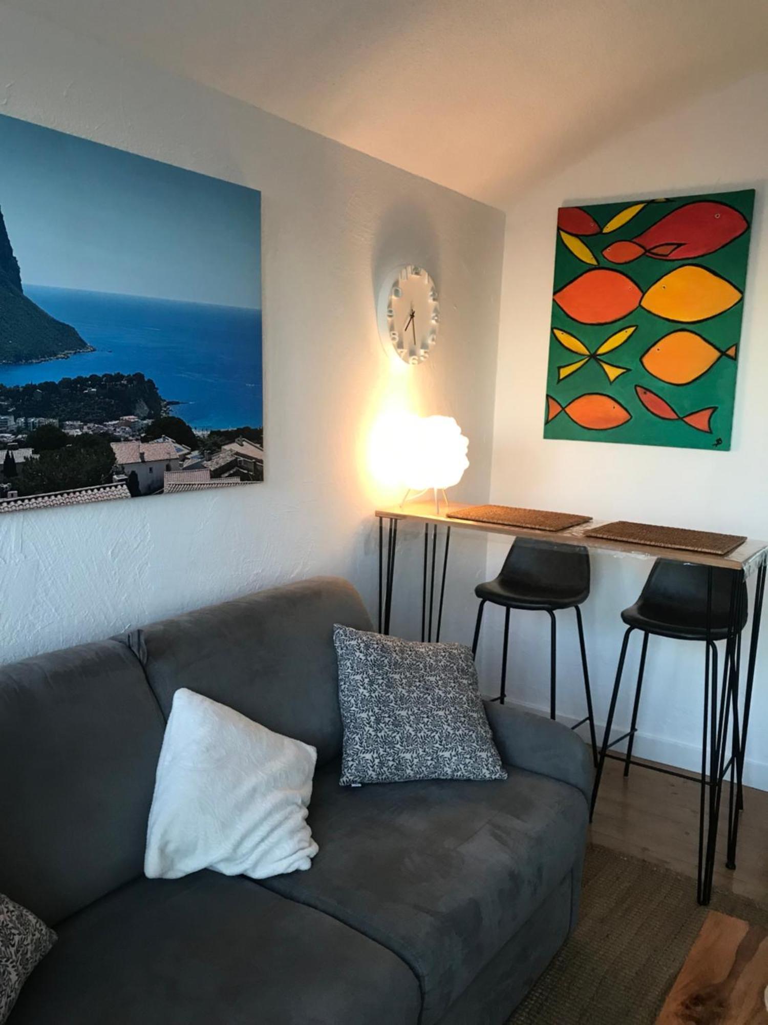 Magnifique Studio Cassis Vue Mer Exterior foto